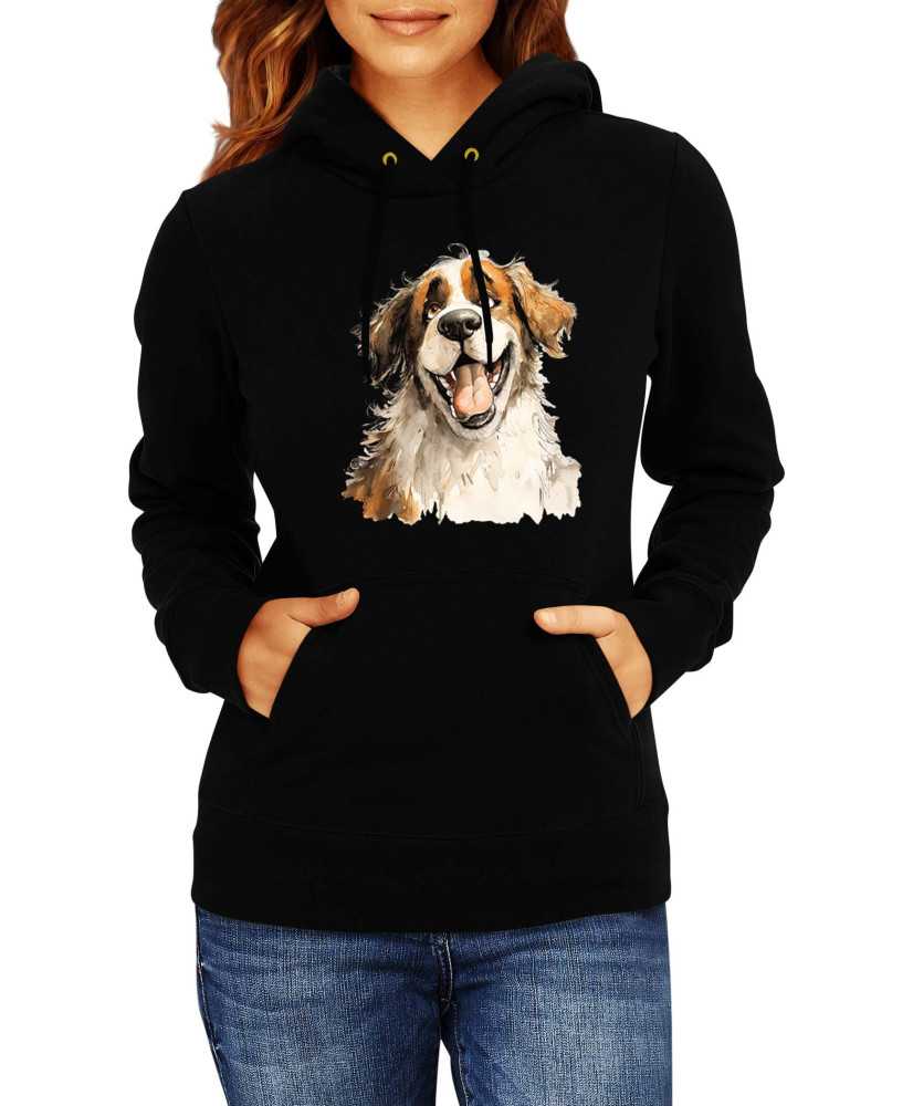 Дамски Сутичър Funny Dogs Breeds Saint Bernard Дамски Сутичър Funny Dogs Breeds Saint Bernard