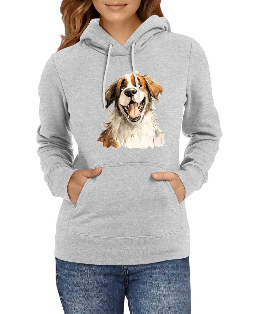 Дамски Сутичър Funny Dogs Breeds Saint Bernard Дамски Сутичър Funny Dogs Breeds Saint Bernard