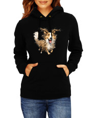 Дамски Сутичър Funny Dogs Breeds Shetland Sheepdog
