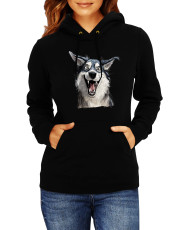 Дамски Сутичър Funny Dogs Breeds Siberian Husky