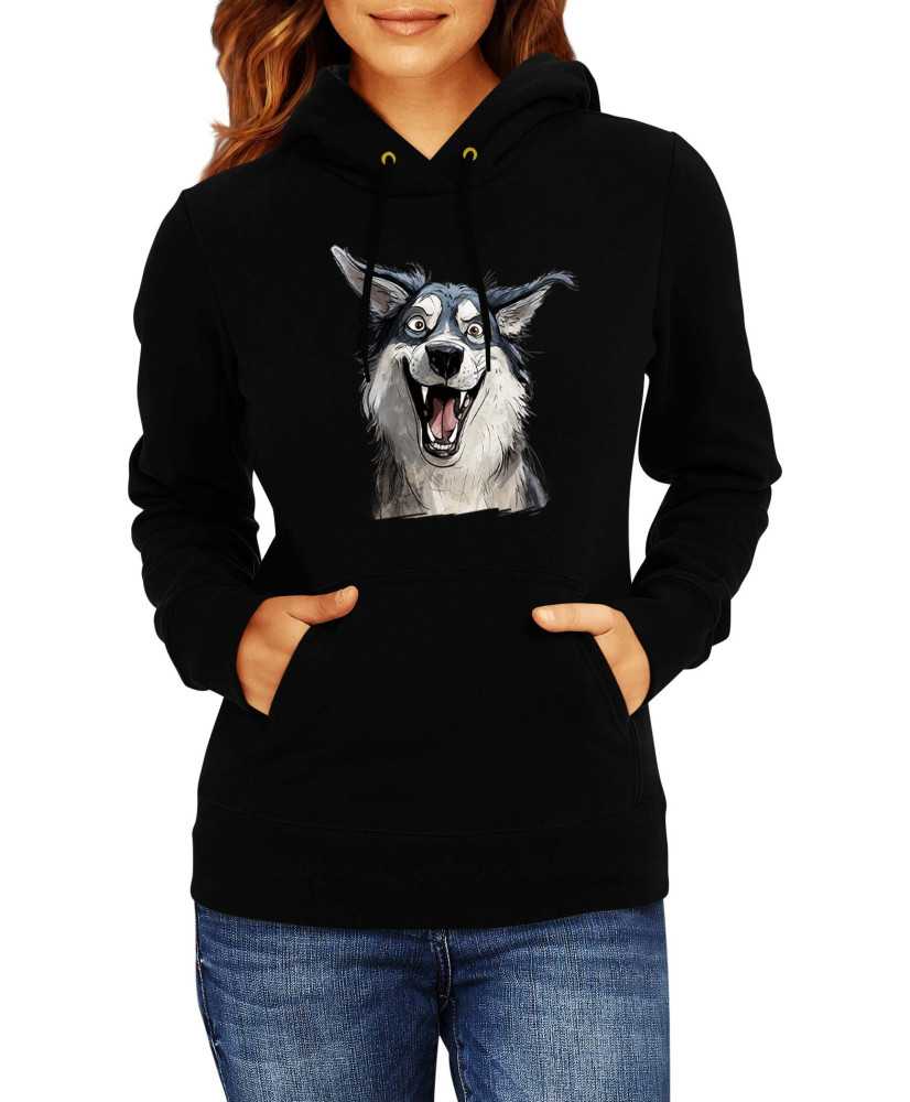 Дамски Сутичър Funny Dogs Breeds Siberian Husky Дамски Сутичър Funny Dogs Breeds Siberian Husky