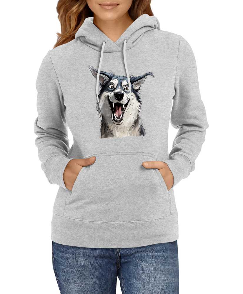 Дамски Сутичър Funny Dogs Breeds Siberian Husky Дамски Сутичър Funny Dogs Breeds Siberian Husky