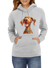 Дамски Сутичър Funny Dogs Breeds Vizsla