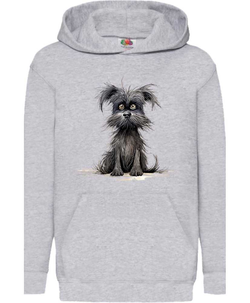 Детски Суитчър Funny Dogs Breeds Affenpinscher