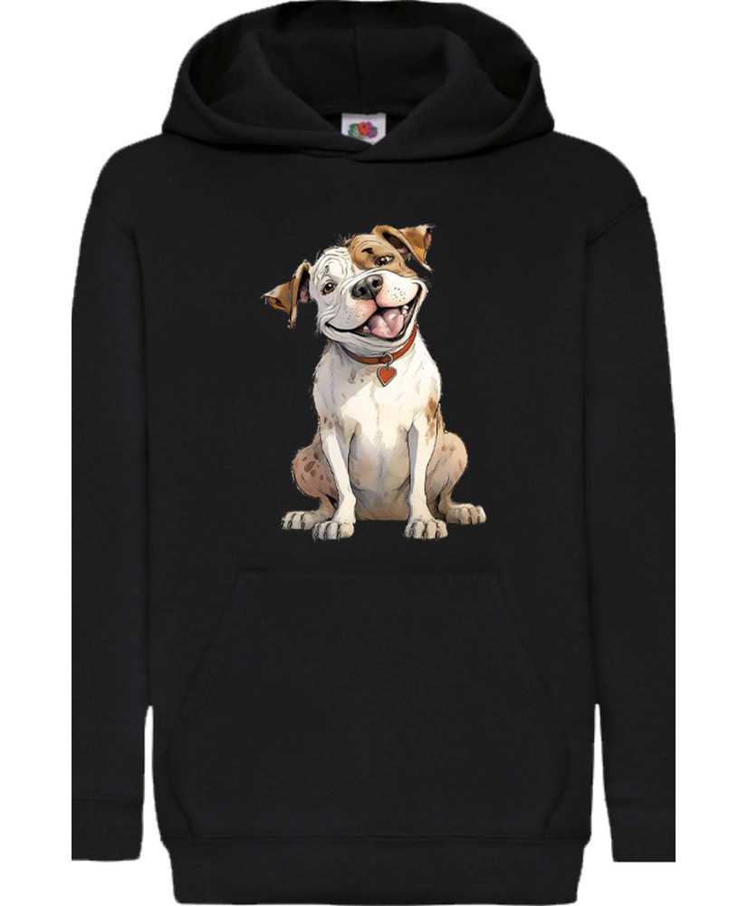 Детски Суитчър Funny Dogs Breeds American Bulldog