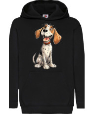 Детски Суитчър Funny Dogs Breeds Beagle 01