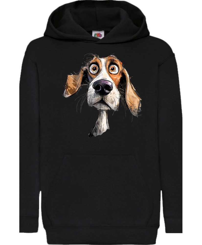 Детски Суитчър Funny Dogs Breeds Beagle 02