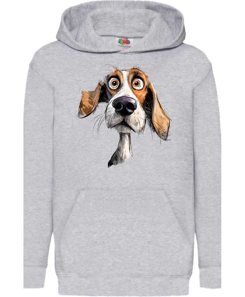 Детски Суитчър Funny Dogs Breeds Beagle 02