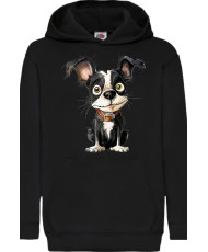 Детски Суитчър Funny Dogs Breeds Boston Terrier 01