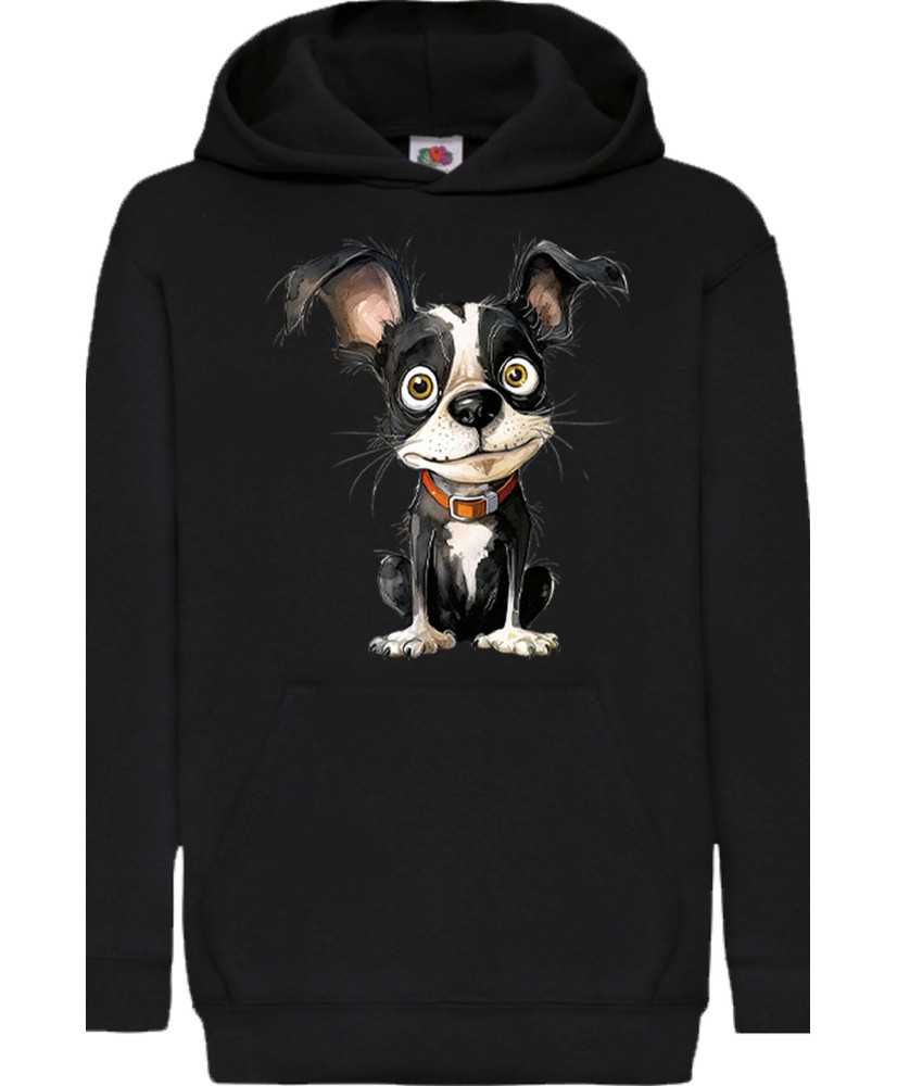 Детски Суитчър Funny Dogs Breeds Boston Terrier 01