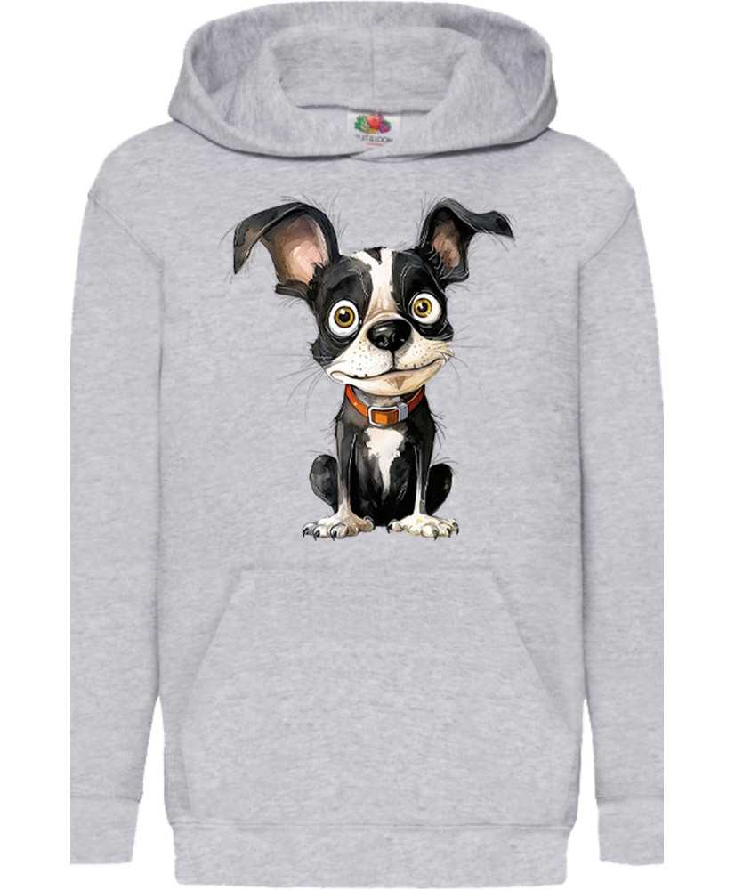 Детски Суитчър Funny Dogs Breeds Boston Terrier 01