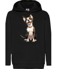 Детски Суитчър Funny Dogs Breeds Boston Terrier 02