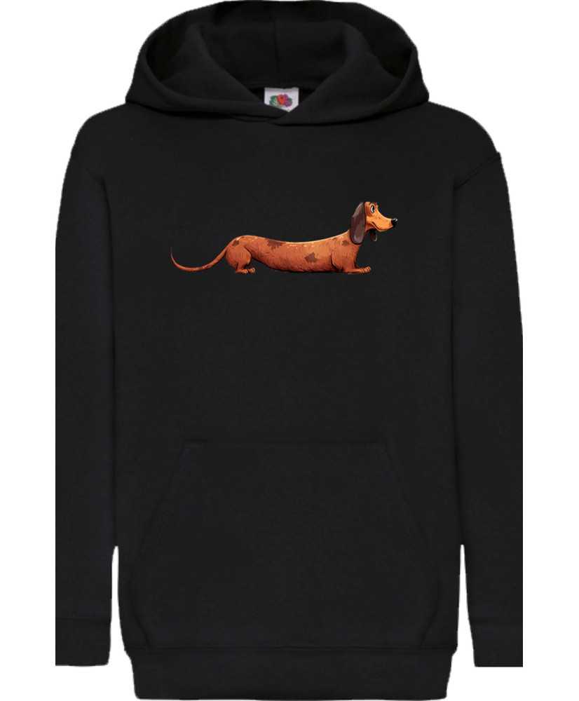 Детски Суитчър Funny Dogs Breeds Dachshund 02