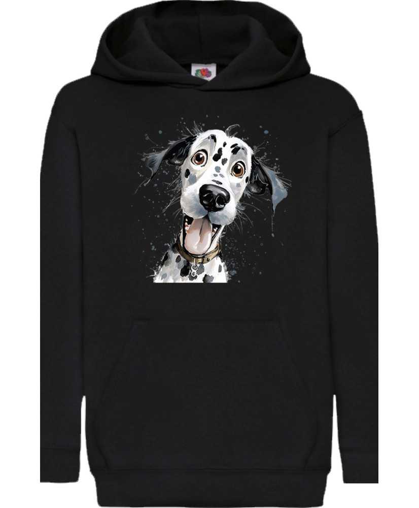 Детски Суитчър Funny Dogs Breeds Dalmatian