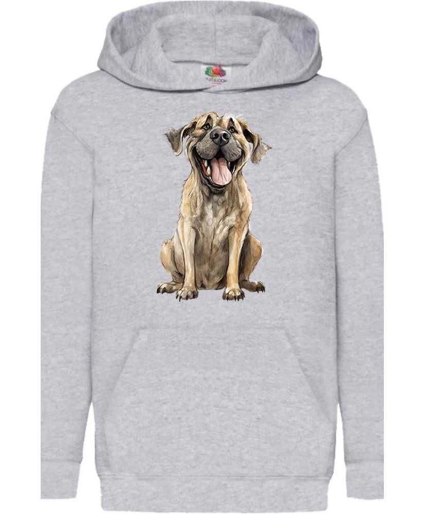 Детски Суитчър Funny Dogs Breeds English Mastiff