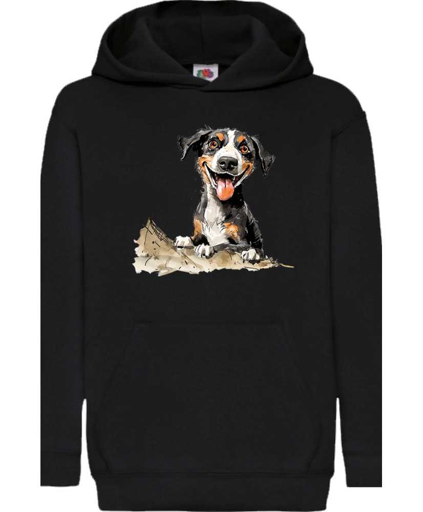 Детски Суитчър Funny Dogs Breeds Entlebucher Mountain Dog