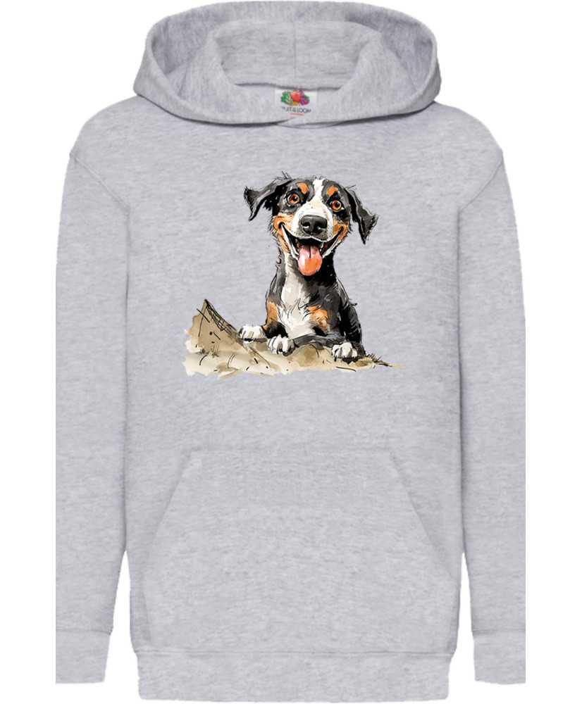 Детски Суитчър Funny Dogs Breeds Entlebucher Mountain Dog