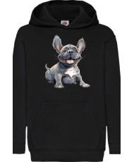 Детски Суитчър Funny Dogs Breeds French Bulldog