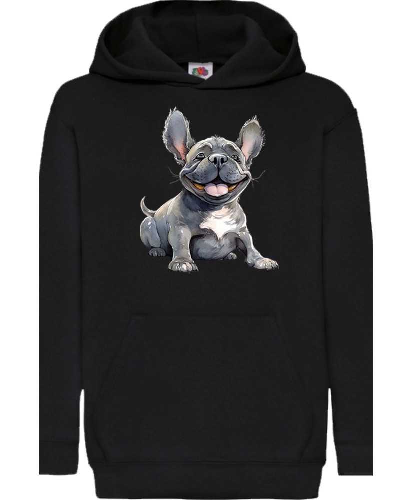 Детски Суитчър Funny Dogs Breeds French Bulldog