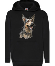 Детски Суитчър Funny Dogs Breeds German Shepherd