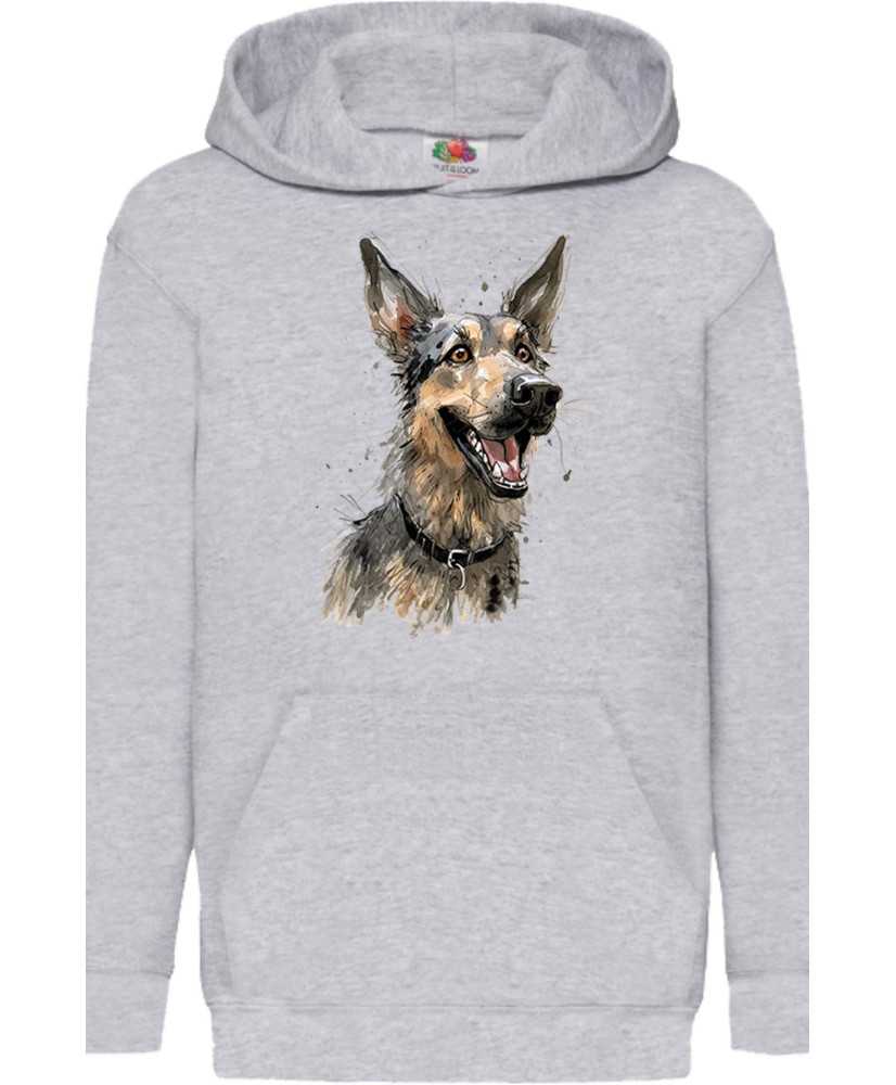 Детски Суитчър Funny Dogs Breeds German Shepherd