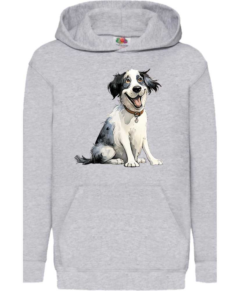 Детски Суитчър Funny Dogs Breeds Landseer