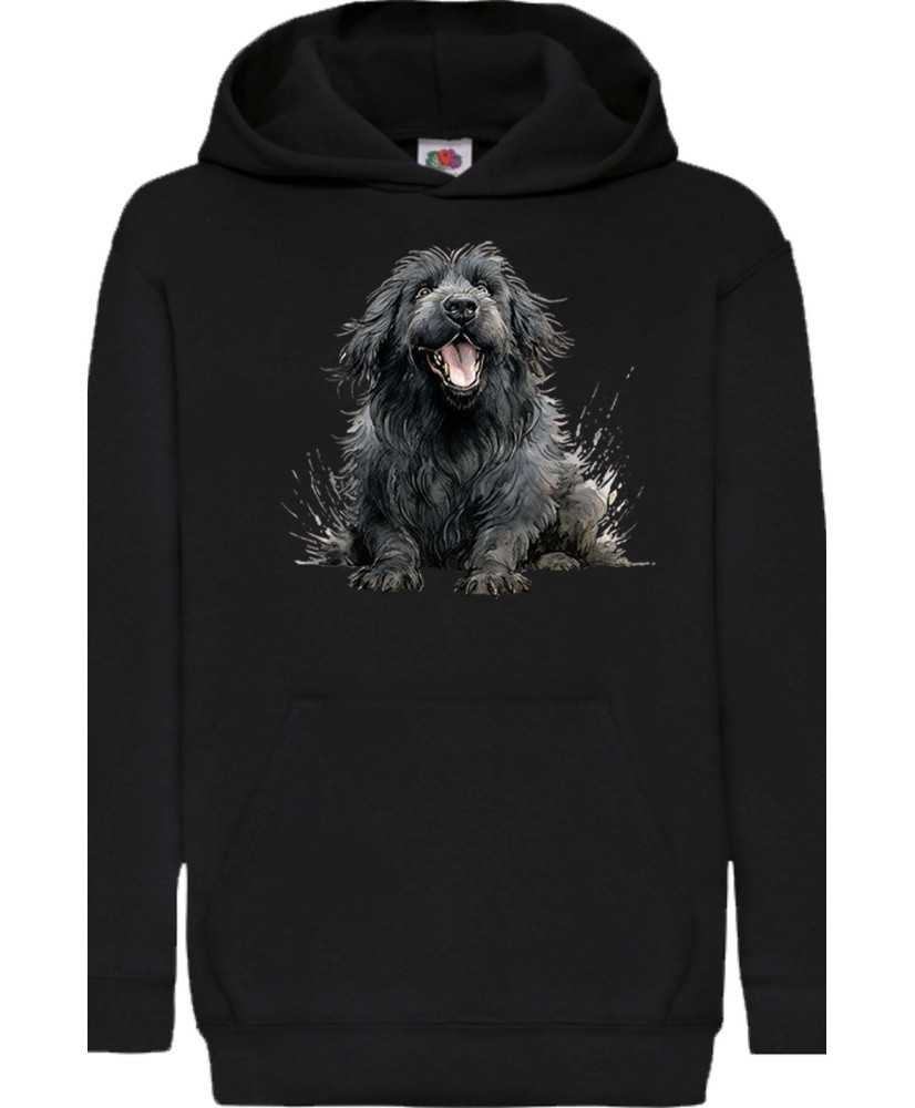 Детски Суитчър Funny Dogs Breeds Newfoundland