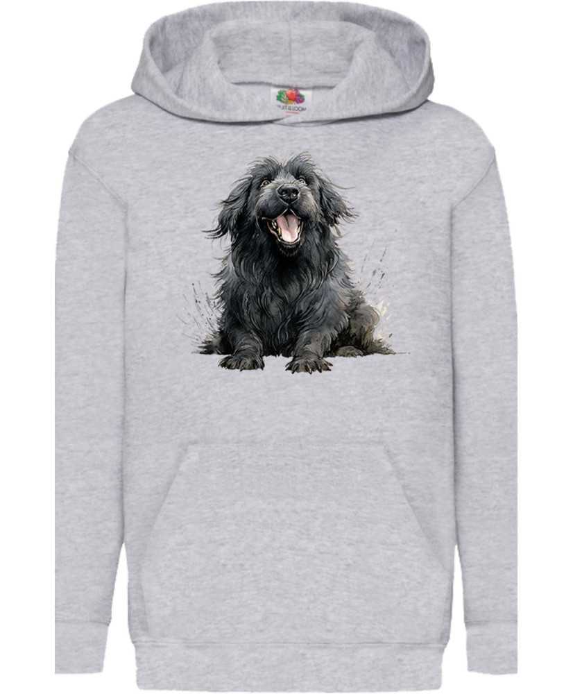 Детски Суитчър Funny Dogs Breeds Newfoundland