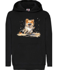 Детски Суитчър Funny Dogs Breeds Pomeranian