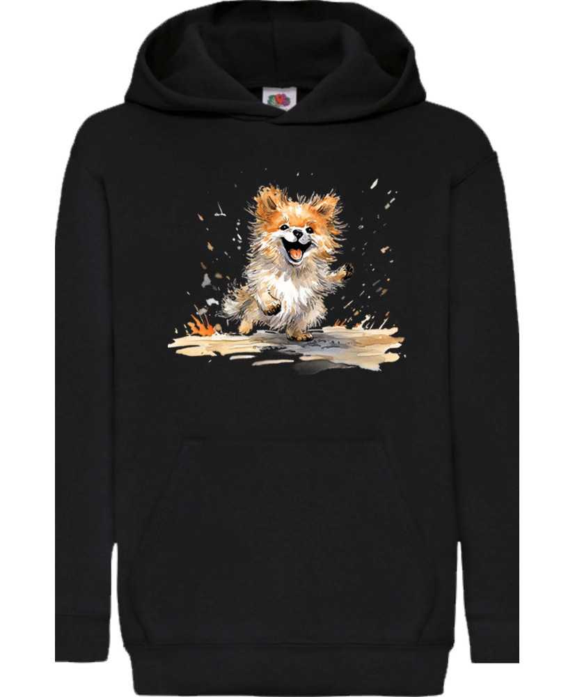 Детски Суитчър Funny Dogs Breeds Pomeranian