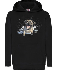 Детски Суитчър Funny Dogs Breeds Pug 01