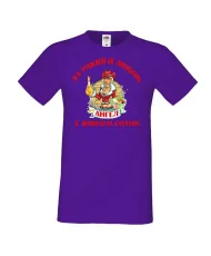 Мъжка тениска Архангел-Михаил За Ракия и любов Ангел винаги готов  ЗИМА