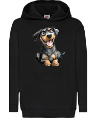 Детски Суитчър Funny Dogs Breeds Rottweiler