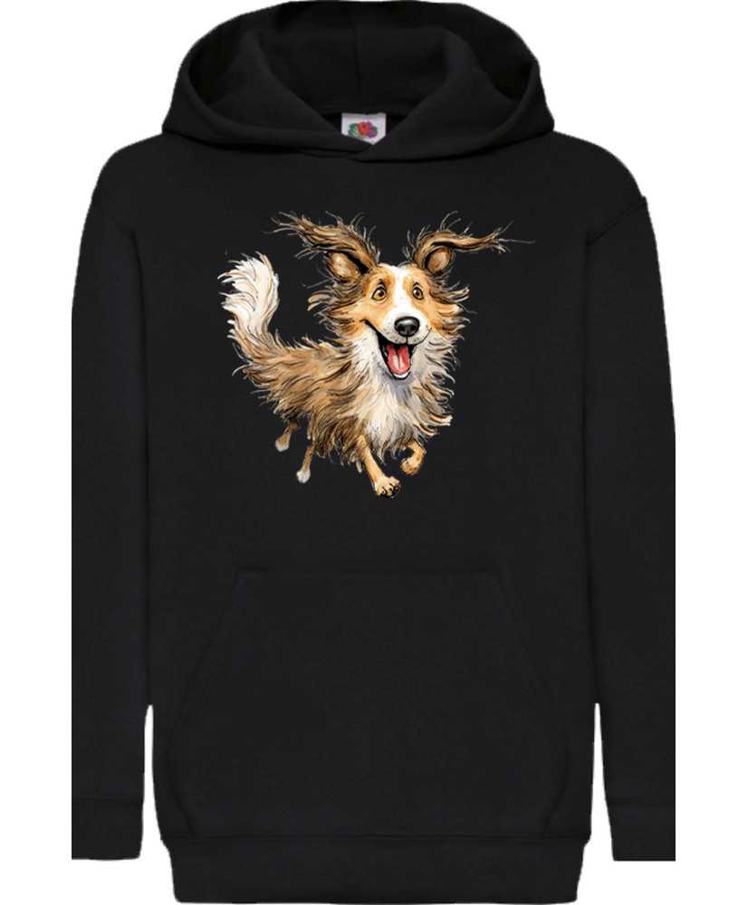 Детски Суитчър Funny Dogs Breeds Shetland Sheepdog