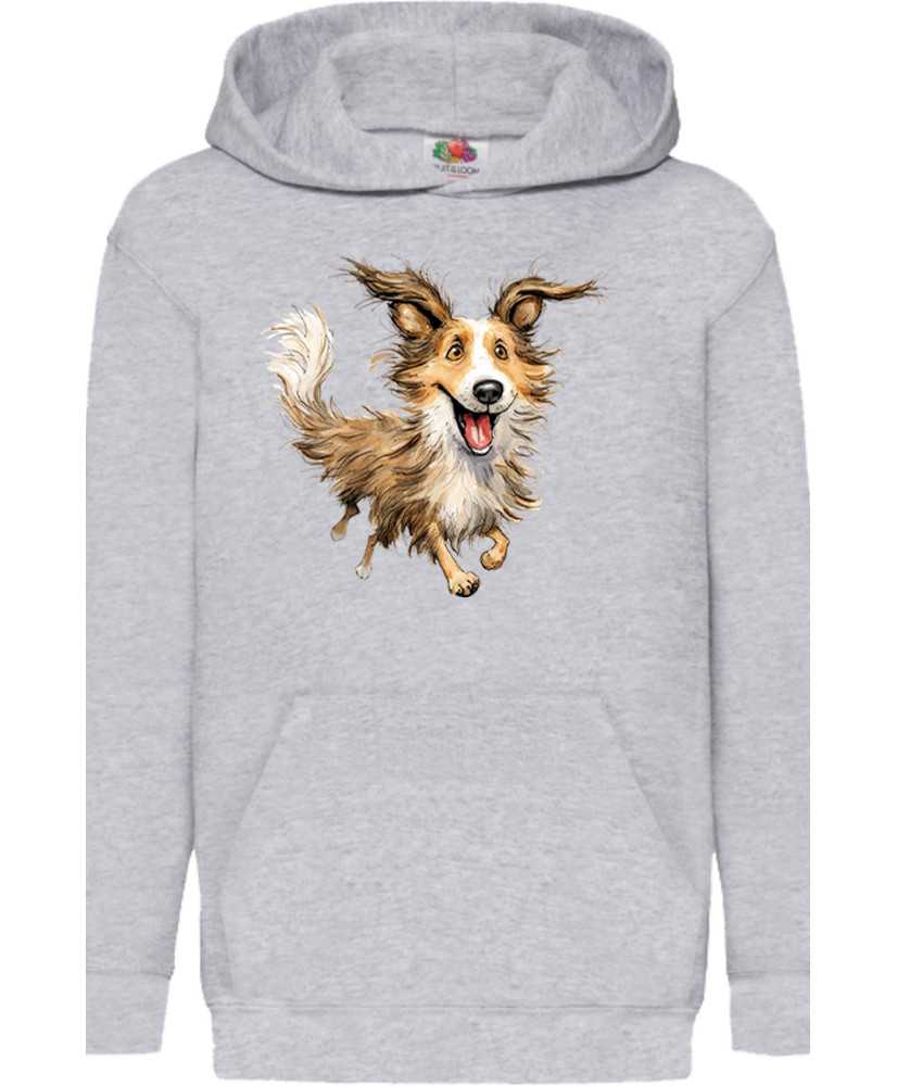 Детски Суитчър Funny Dogs Breeds Shetland Sheepdog