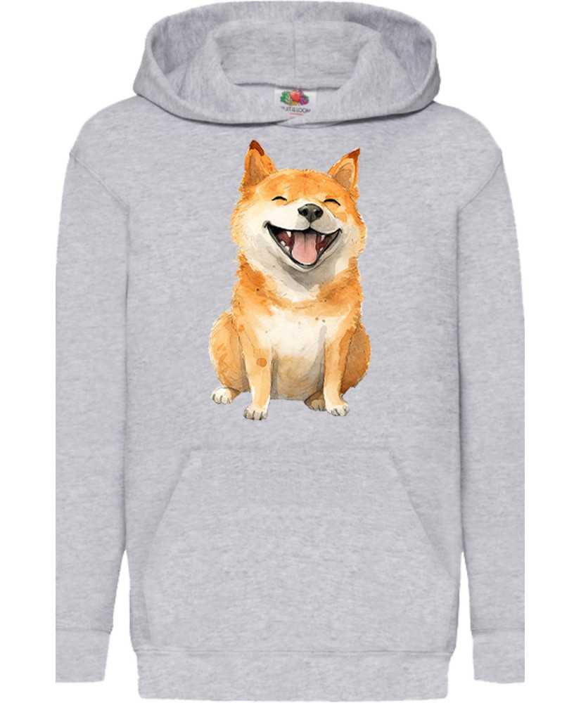 Детски Суитчър Funny Dogs Breeds Shiba Inu