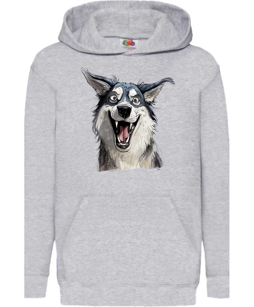 Детски Суитчър Funny Dogs Breeds Siberian Husky