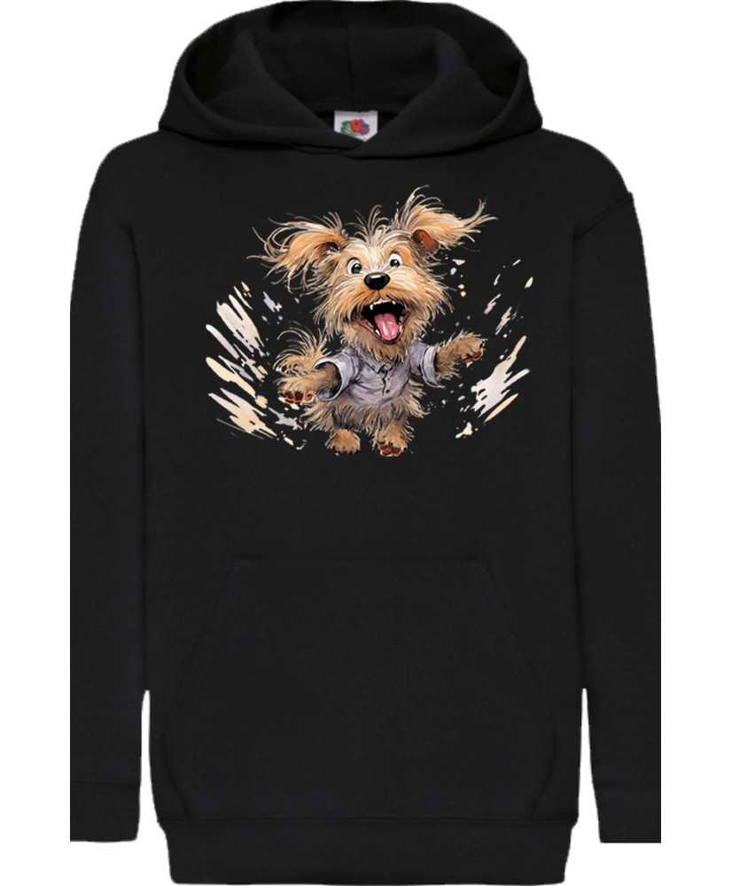 Детски Суитчър Funny Dogs Breeds Yorkshire Terrier