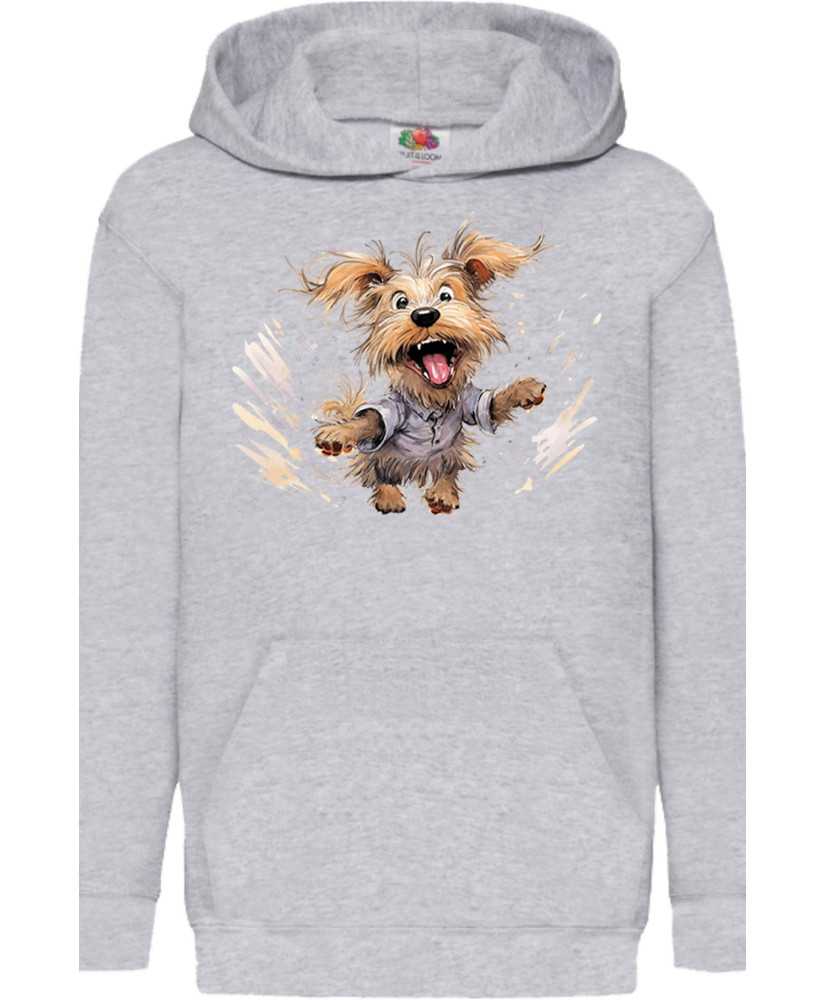 Детски Суитчър Funny Dogs Breeds Yorkshire Terrier