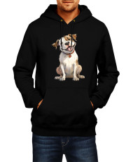 Мъжки Суитчър Funny Dogs Breeds American Bulldog