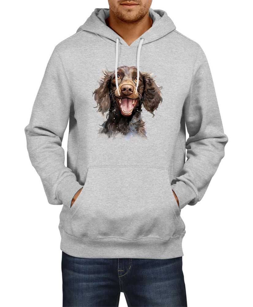 Мъжки Суитчър Funny Dogs Breeds American Water Spaniel 01