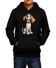 Мъжки Суитчър Funny Dogs Breeds Beagle 01