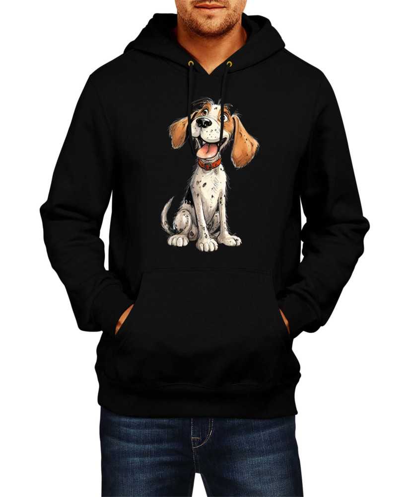 Мъжки Суитчър Funny Dogs Breeds Beagle 01