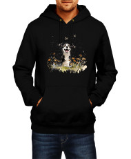 Мъжки Суитчър Funny Dogs Breeds Border Collie 01