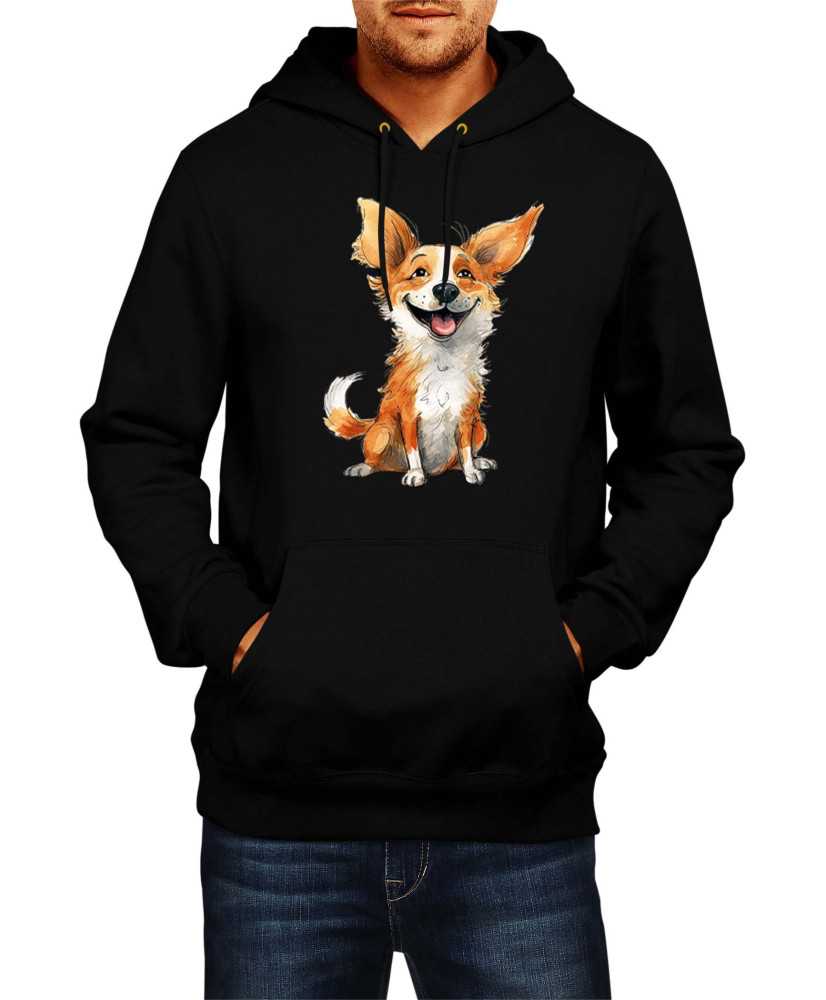 Мъжки Суитчър Funny Dogs Breeds Corgi