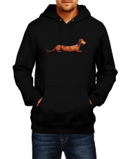 Мъжки Суитчър Funny Dogs Breeds Dachshund 02