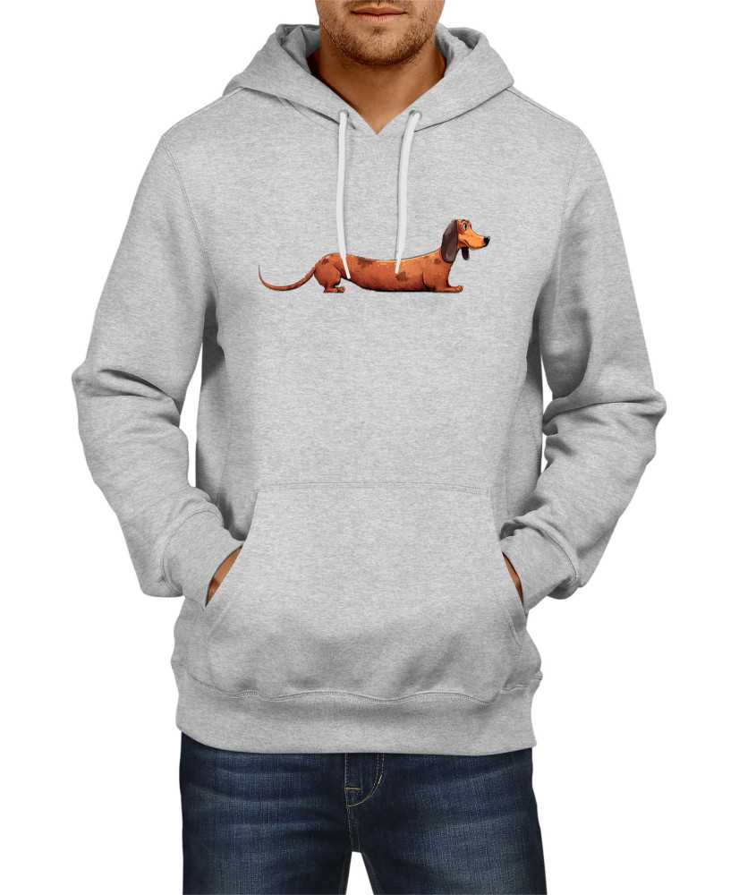 Мъжки Суитчър Funny Dogs Breeds Dachshund 02