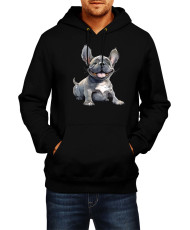 Мъжки Суитчър Funny Dogs Breeds French Bulldog