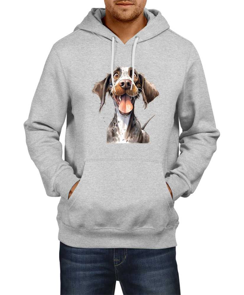 Мъжки Суитчър Funny Dogs Breeds German Pointer