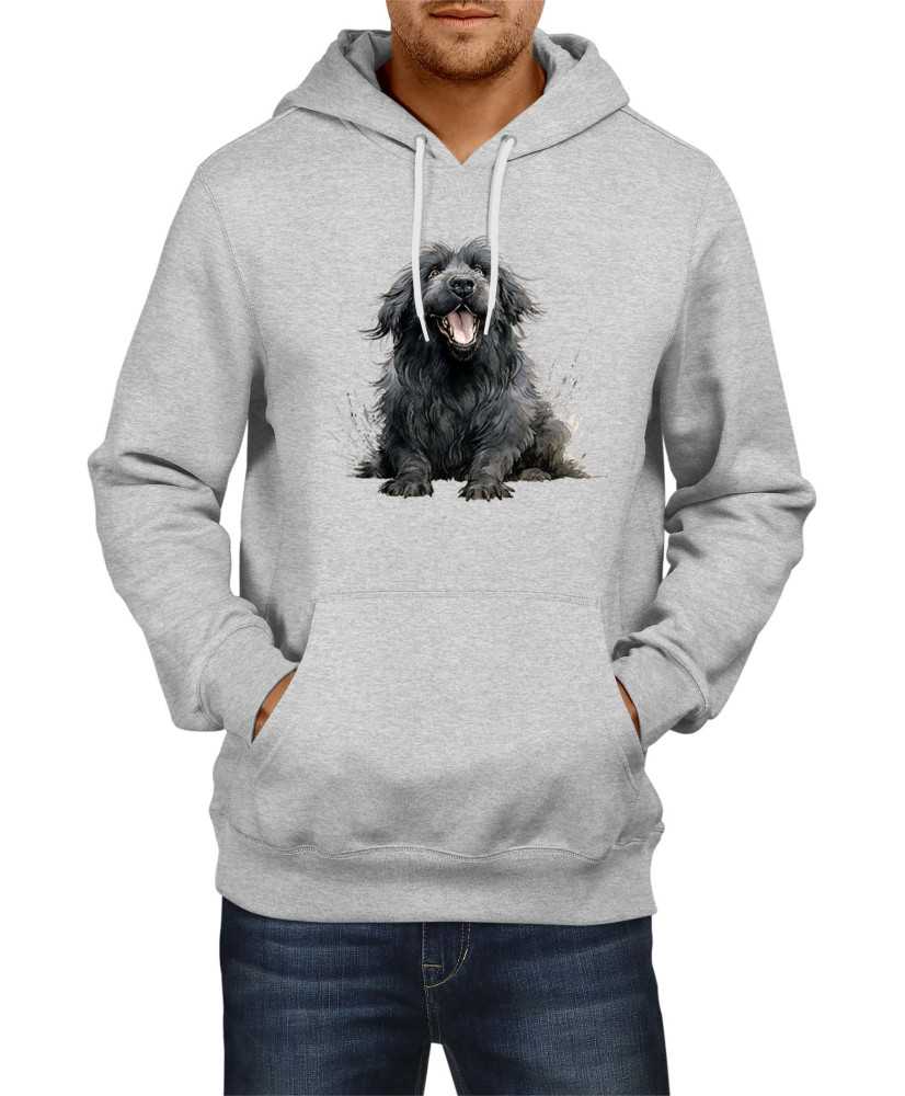 Мъжки Суитчър Funny Dogs Breeds Newfoundland